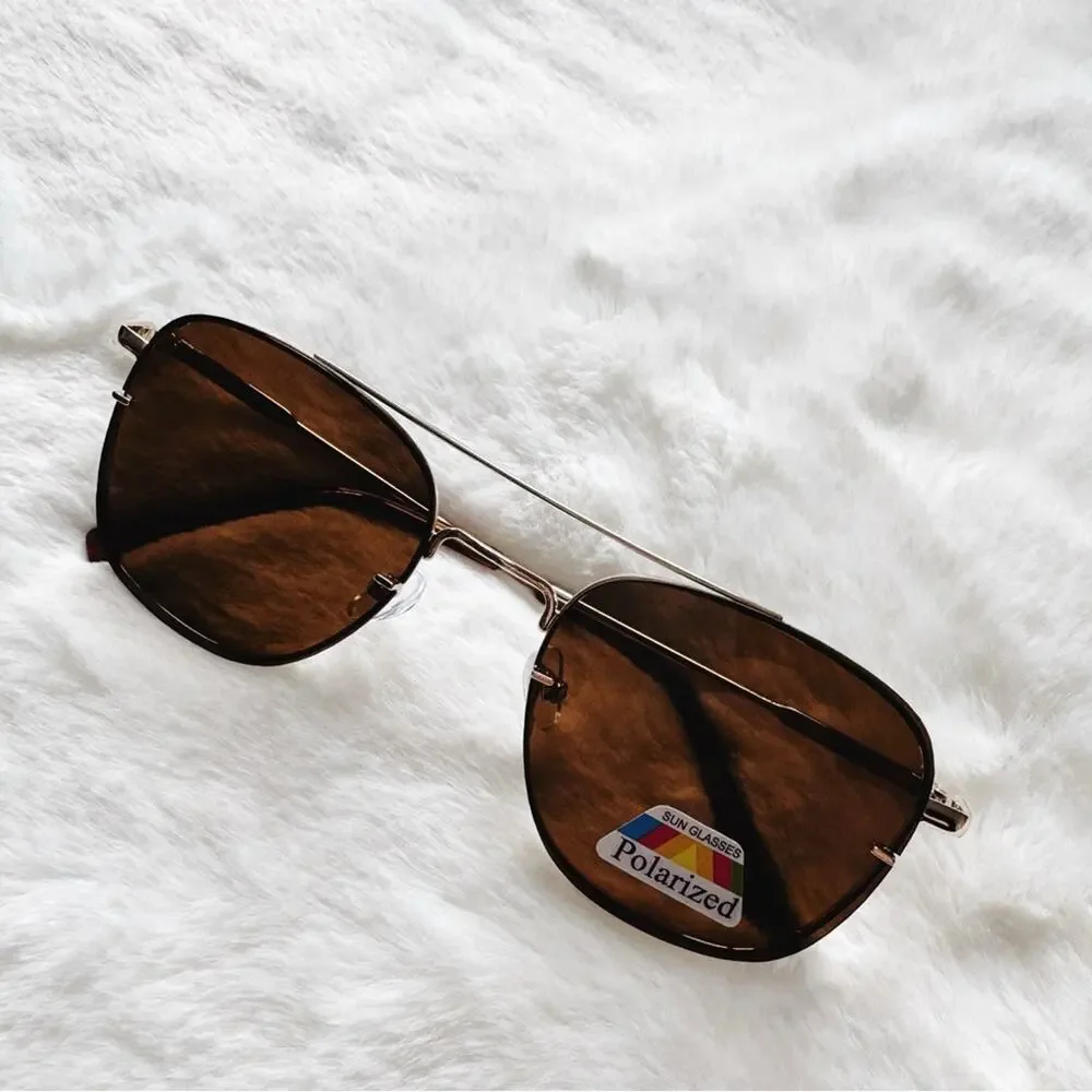 Leo Brown Polarized Sunglasses